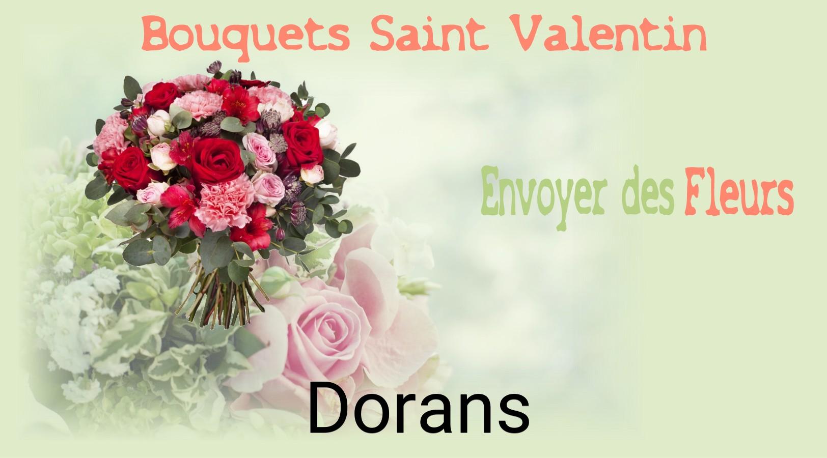Roses de Saint-Valentin livrées à Dorans
